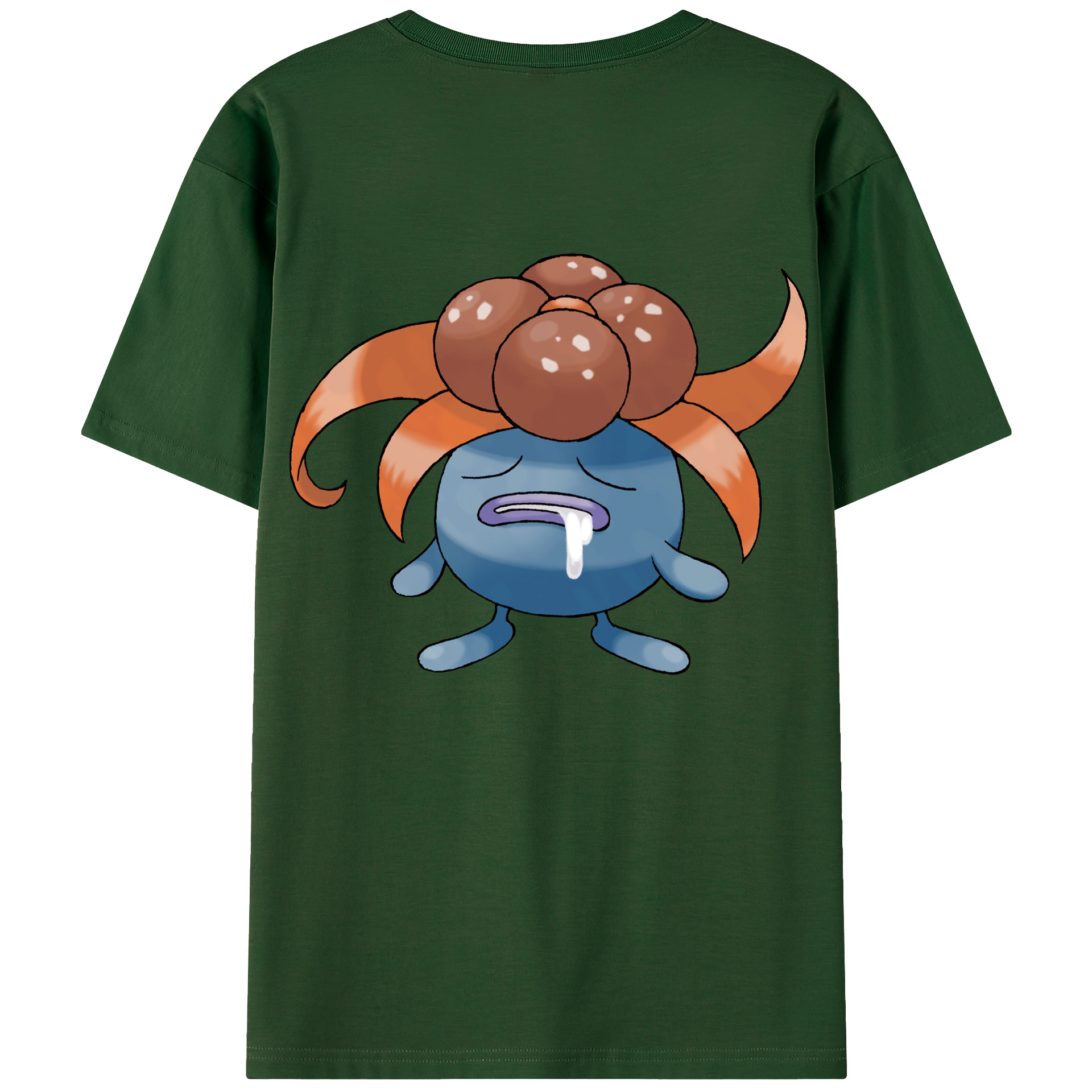 （画像用） ポケットモンスター Pokémon 綿100％半袖Tシャツ（背面プリント）